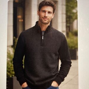 Ted Baker Zip-Up Sweater Medium Casual S397